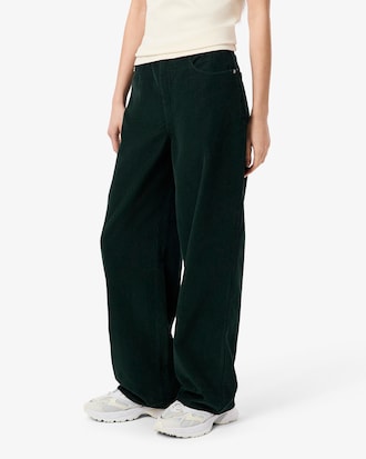 Pantalones De Pana De Corte Ancho