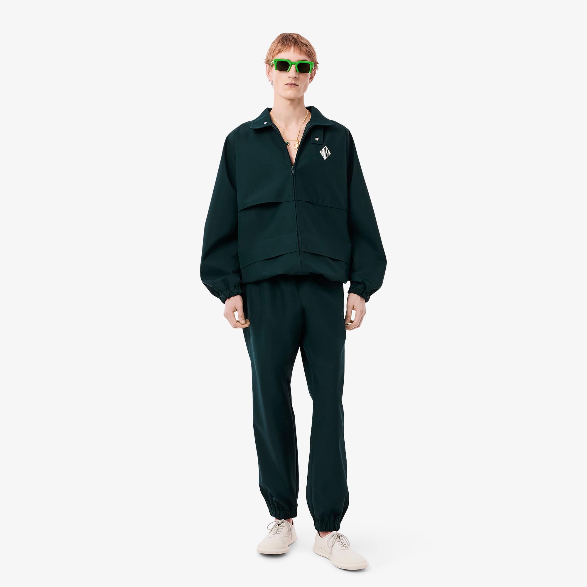 Men's Runway Oversized Twill Track Pants - Pants - New In 2026