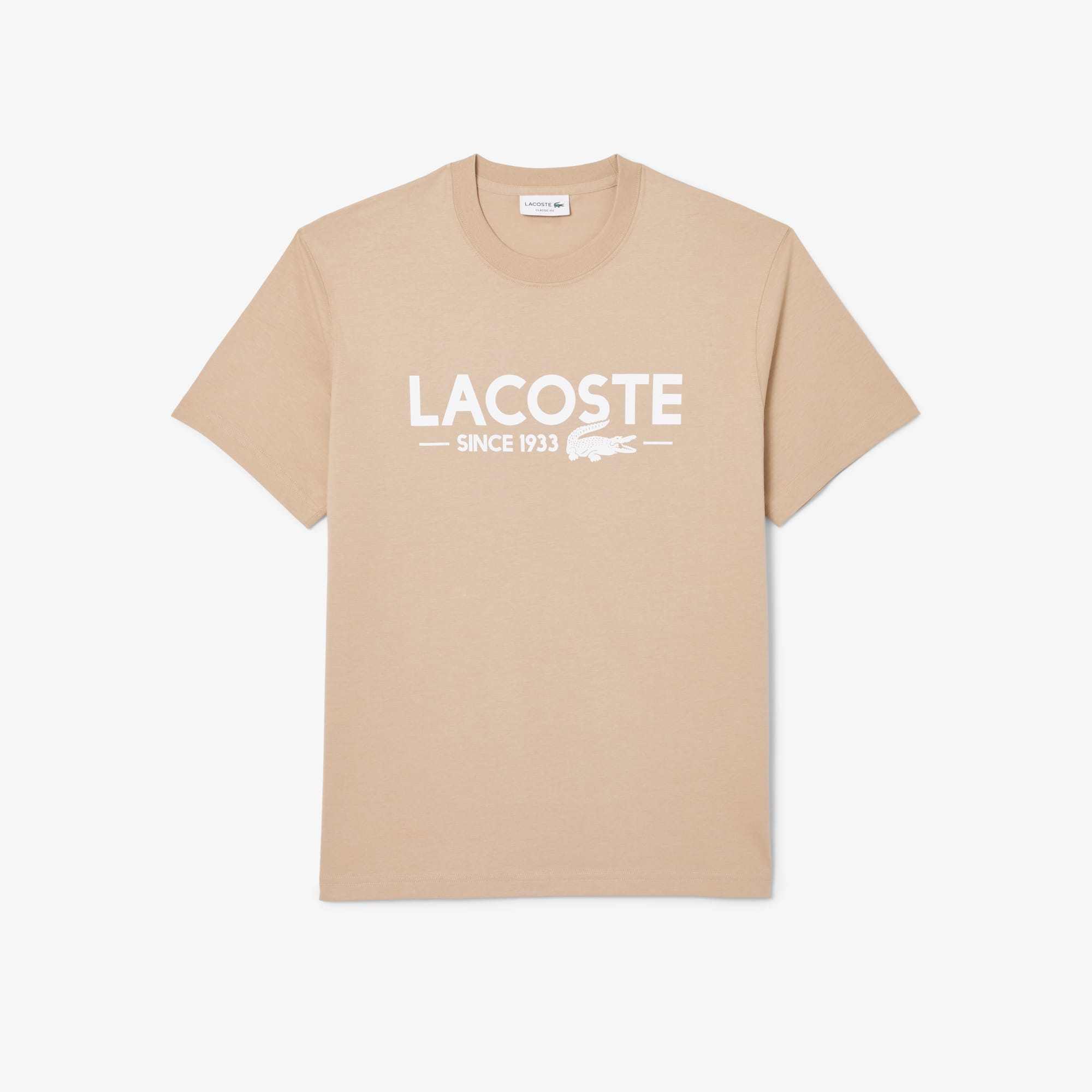 Men's Printed Cotton T-Shirt - T-shirts - New In 2026 | Lacoste