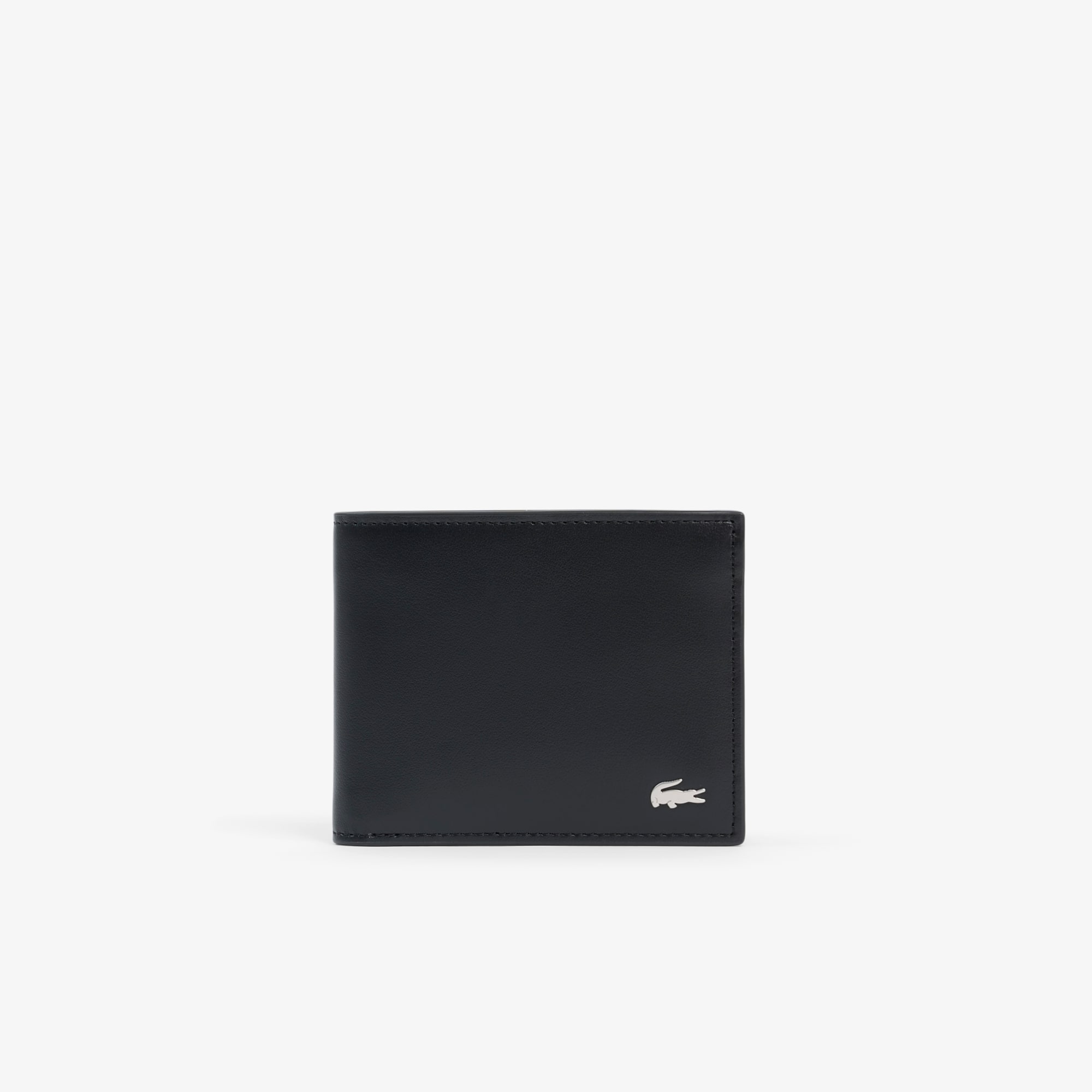 Lacoste Cartera Fitzgerald de Piel para Hombre Negro