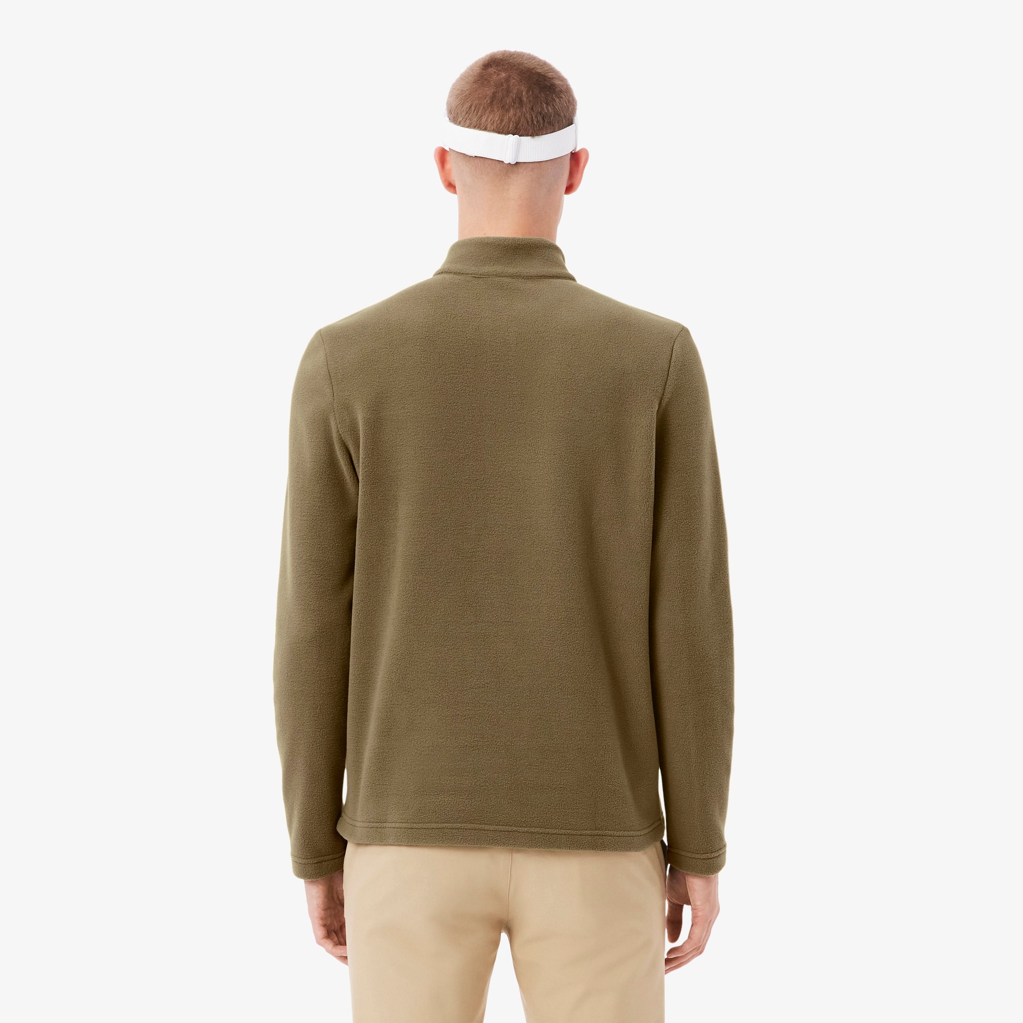 Men's Polar Fleece Quarter-Zip Golf Top