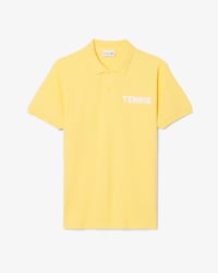 Classic Fit Printed Petit Piqu&eacute; Polo