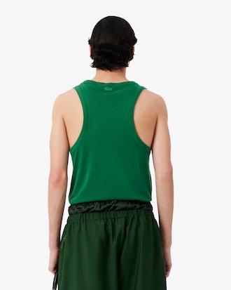 Runway Silk Piqu&eacute; Tank Top