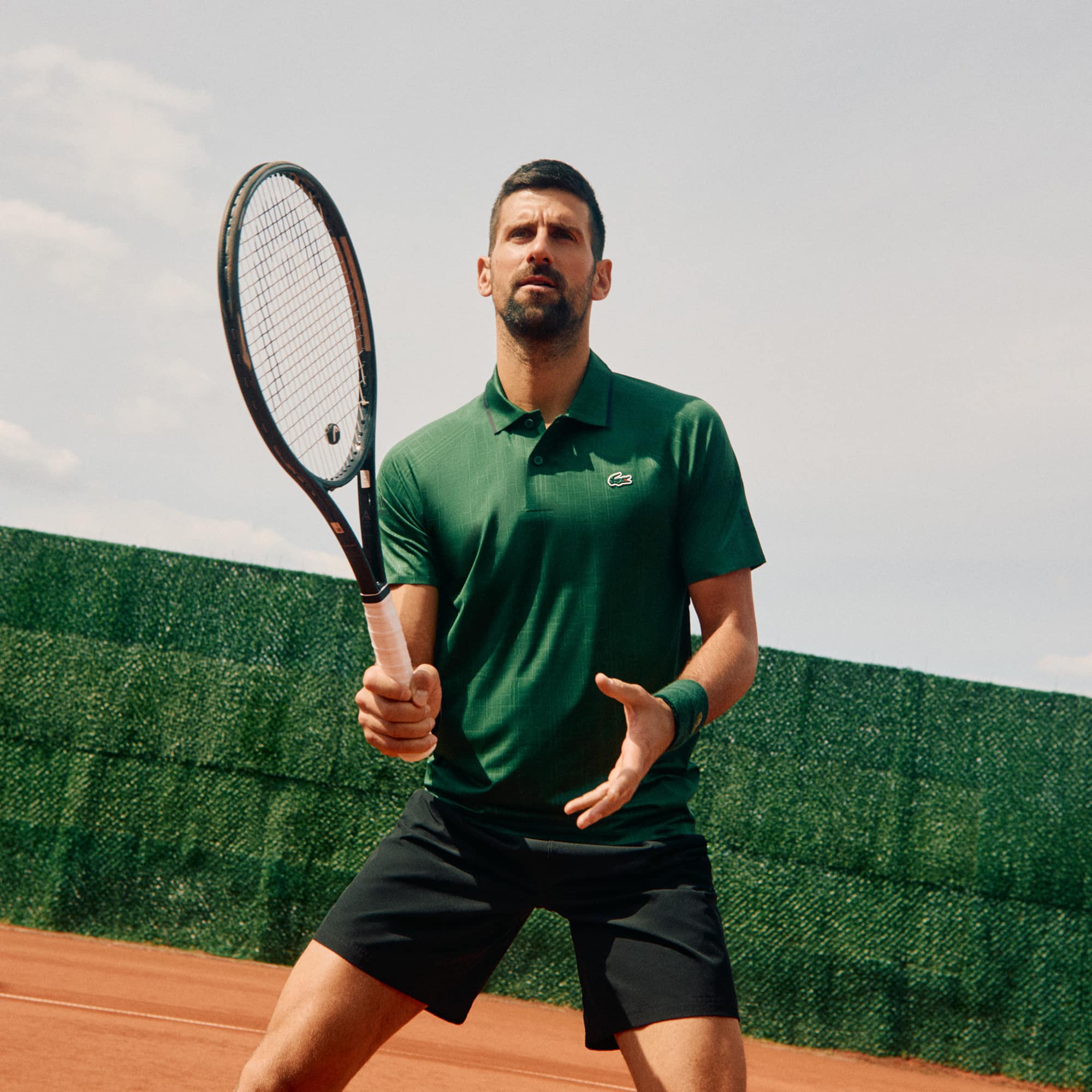 Men's Lacoste Tennis x Novak Djokovic On Court Polo - Lacoste x
