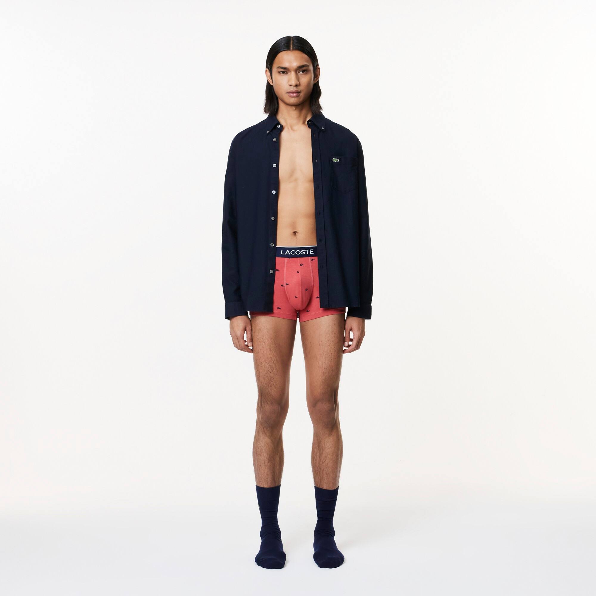 トランクス Lacoste Underwear Boxer Briefs 3-Pack 5H3389-W64 トランクス Lacoste Underwear Boxer Briefs 3-Pack 5H3389-W64