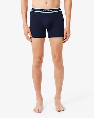 Men's 3-Pack Monogram Print Boxer Briefs