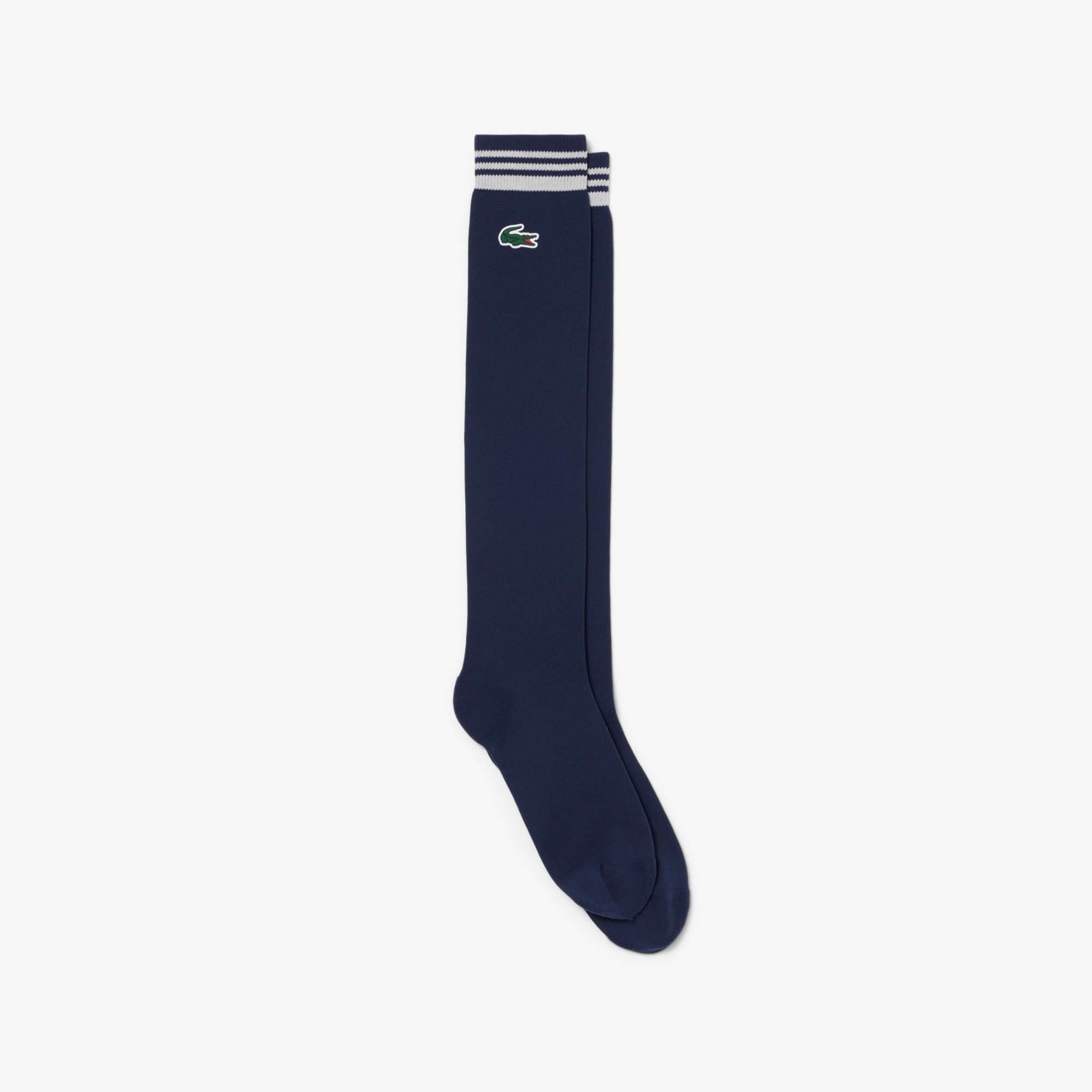 Lacoste Women's Long Jersey Golf Socks