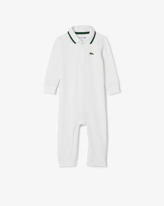 Infants’ Long Sleeve Piqué Onesie