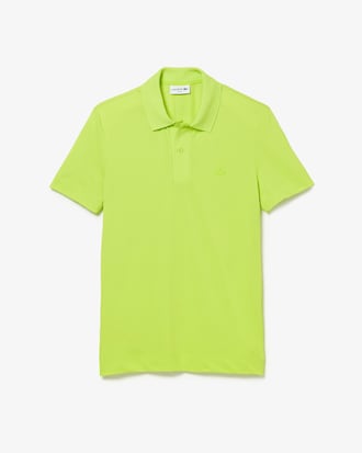 Polo Lacoste slim fit en piqu&eacute; de coton stretch biologique