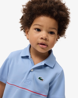 Ultra Dry Branded Stripe Piqu&eacute; Polo