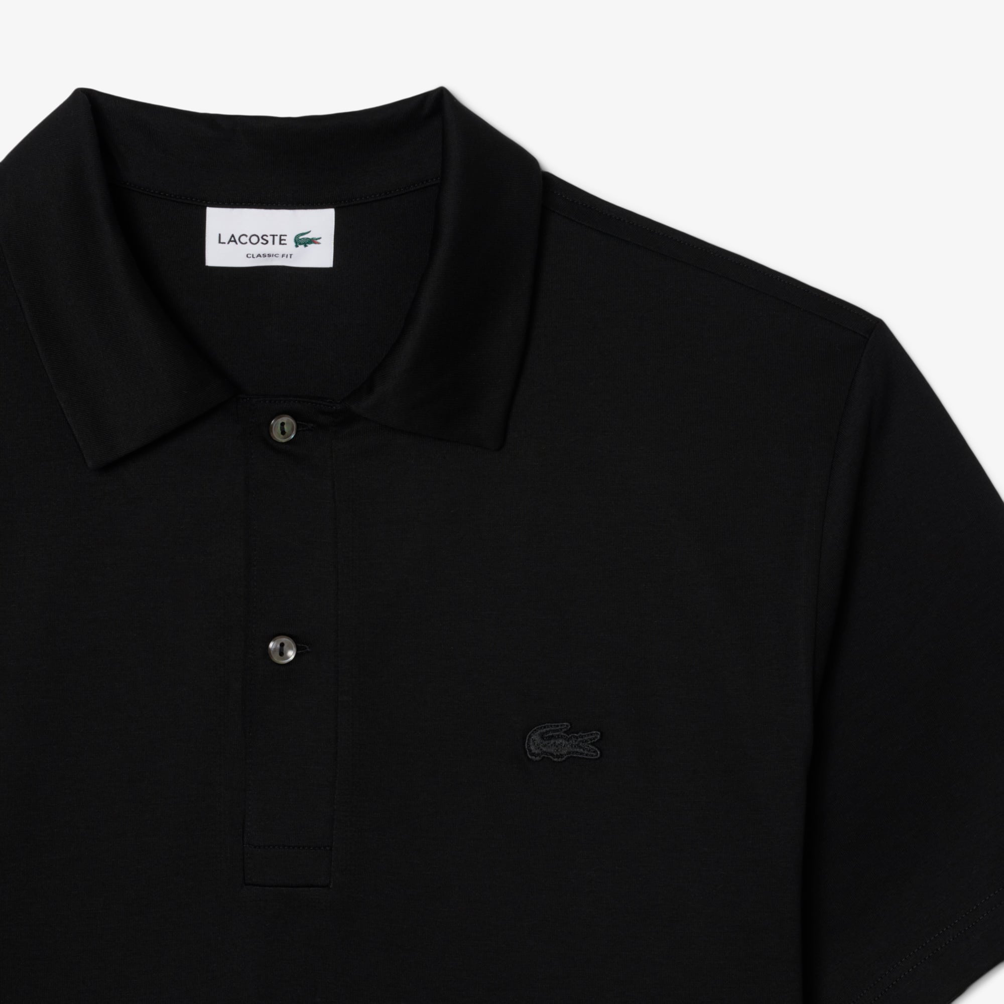 Men's Paris Classic Fit Open Neck Embroidered Polo - Polo Shirts