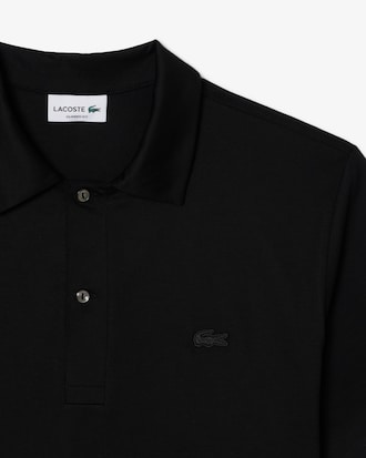 Polo Paris corte clásico cuello abierto bordado