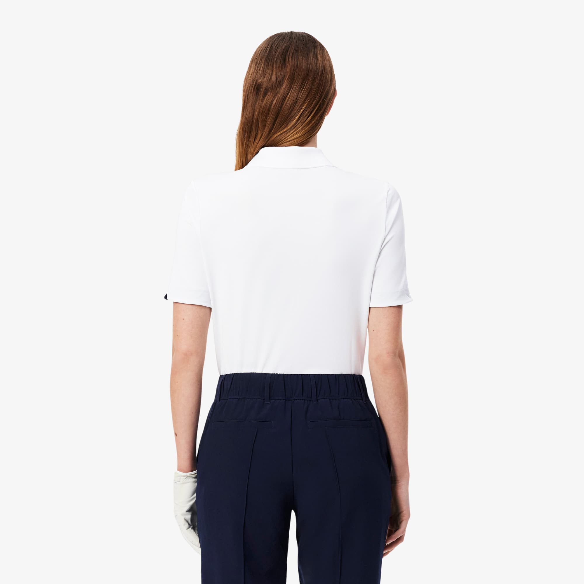 Women's Slim Fit UV Protect Stretch Golf Polo