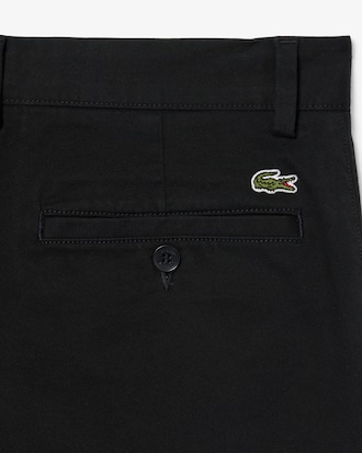 Pantalon chino en coton &agrave; coupe classique