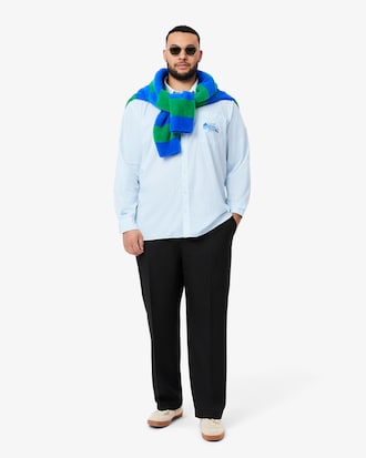 Men's Relaxed Fit Croc Badge Shirt