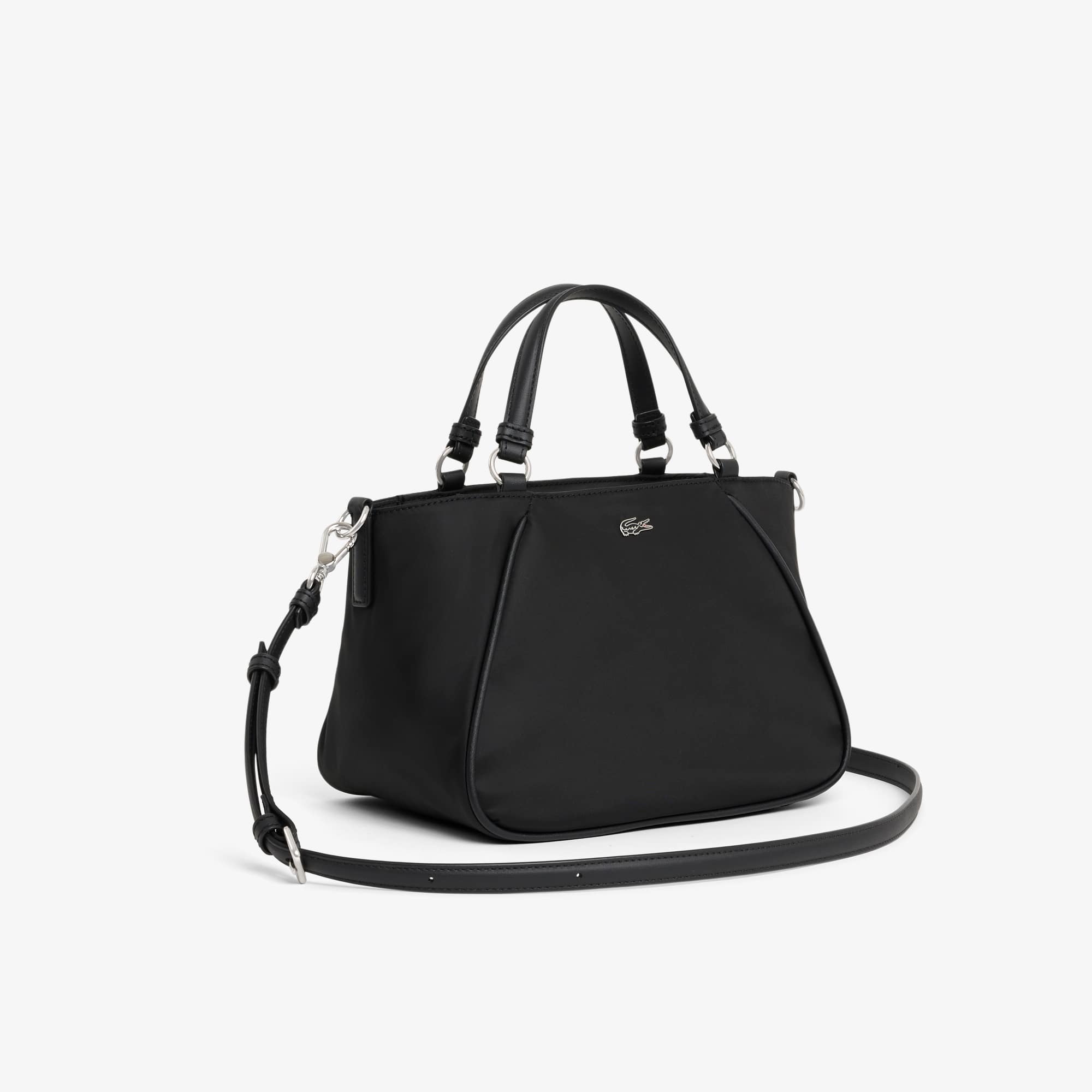 LACOSTE ブラック キルティング ハンドバッグ Small Day in L Top Handle Bag - Bags - New In 2026 | Lacoste