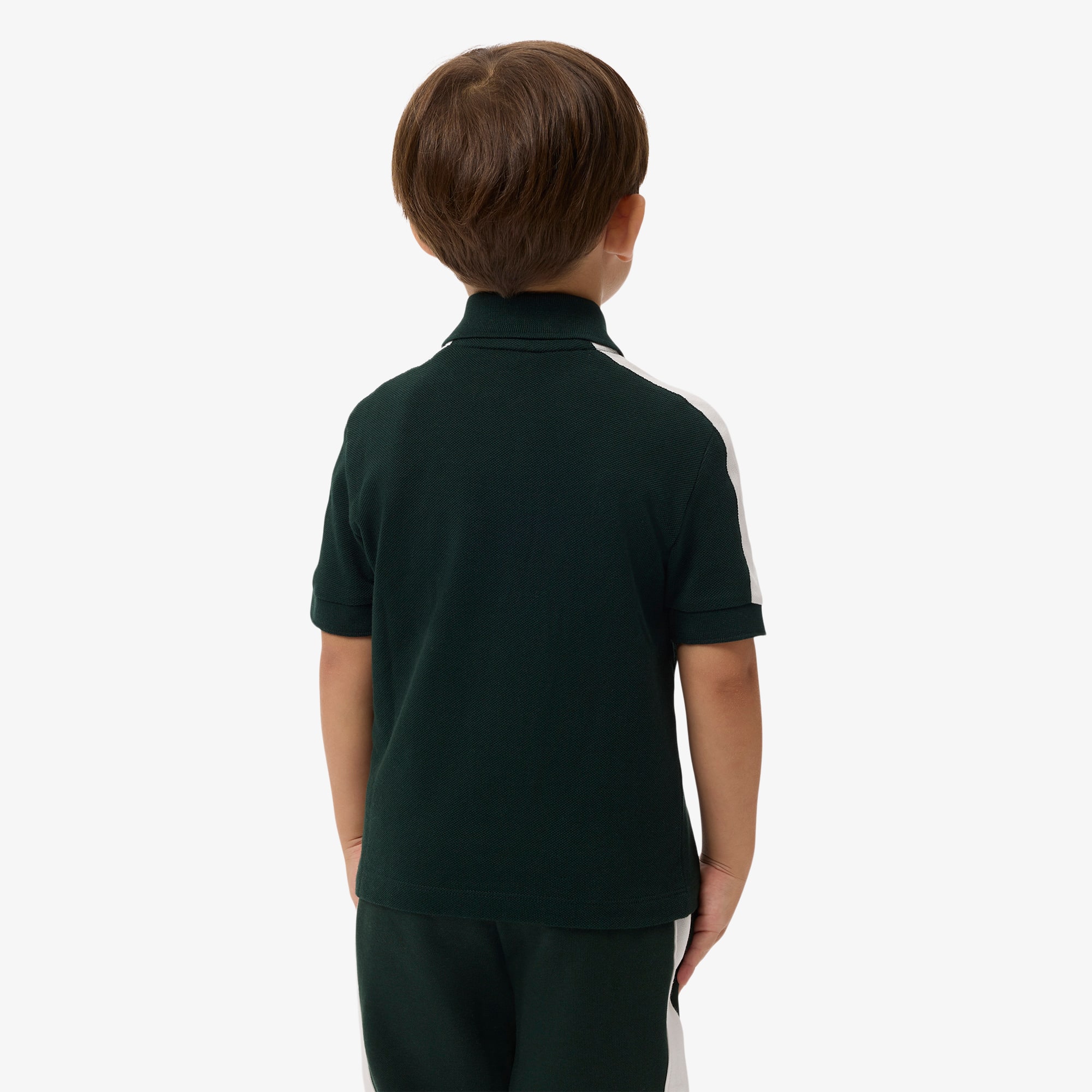 Color-Block Petit Piqué Polo Shirt