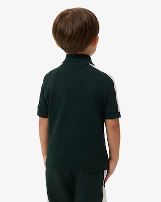 Polo de Petit Piqu&eacute; con Bloques de Color