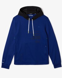 Men's Lacoste SPORT Nylon Contrast Hood Pullover Jacket