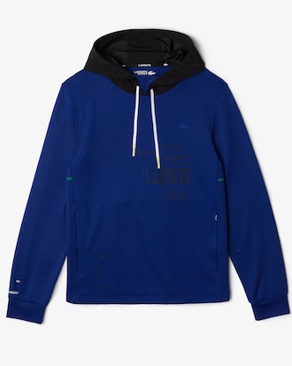 Men's SPORT Nylon Contrast Hood Pullover Jacket