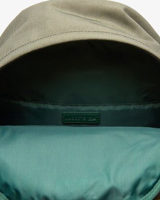 Colorblock Canvas Backpack