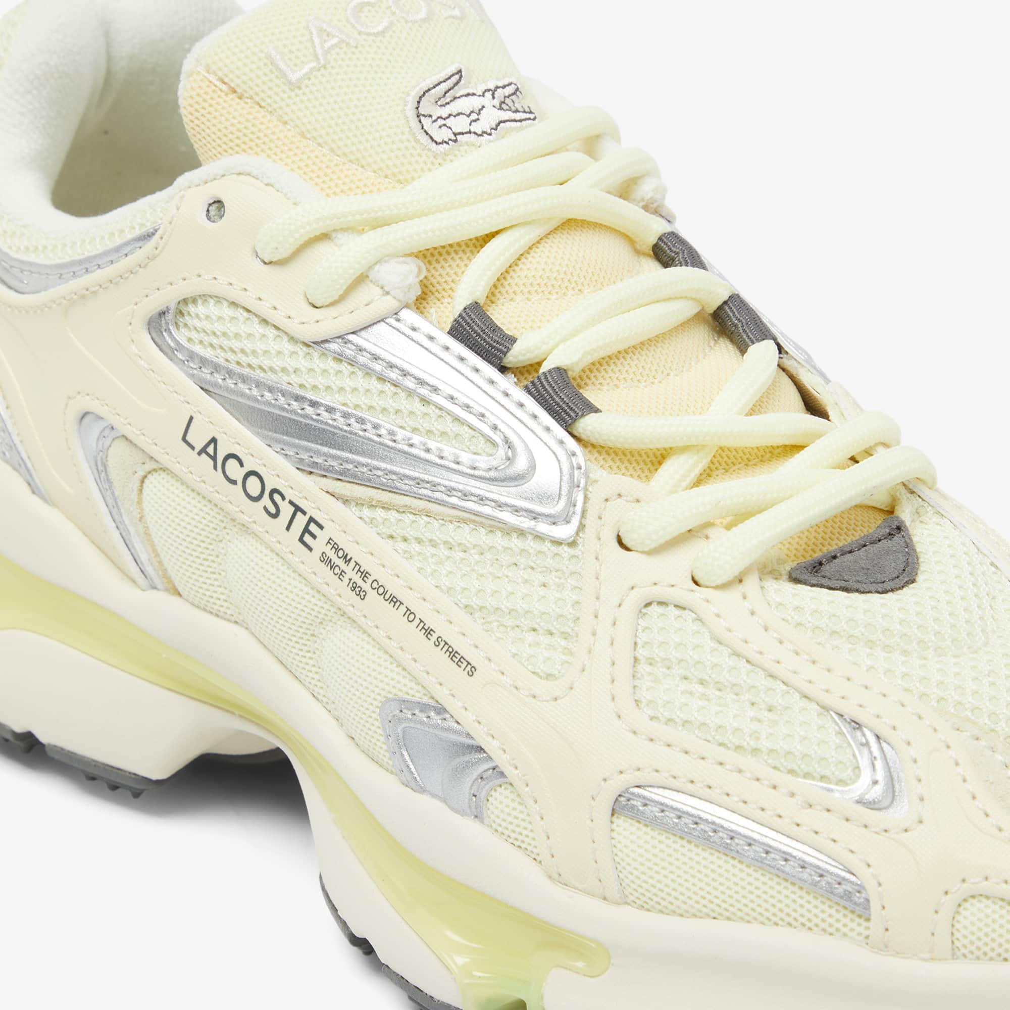 【LACOSTE】 ★ L003 2K24r Sneakers ★ Yellow Women's L-Spin Deluxe 3.0 Sneakers - Sneakers - New In 2025