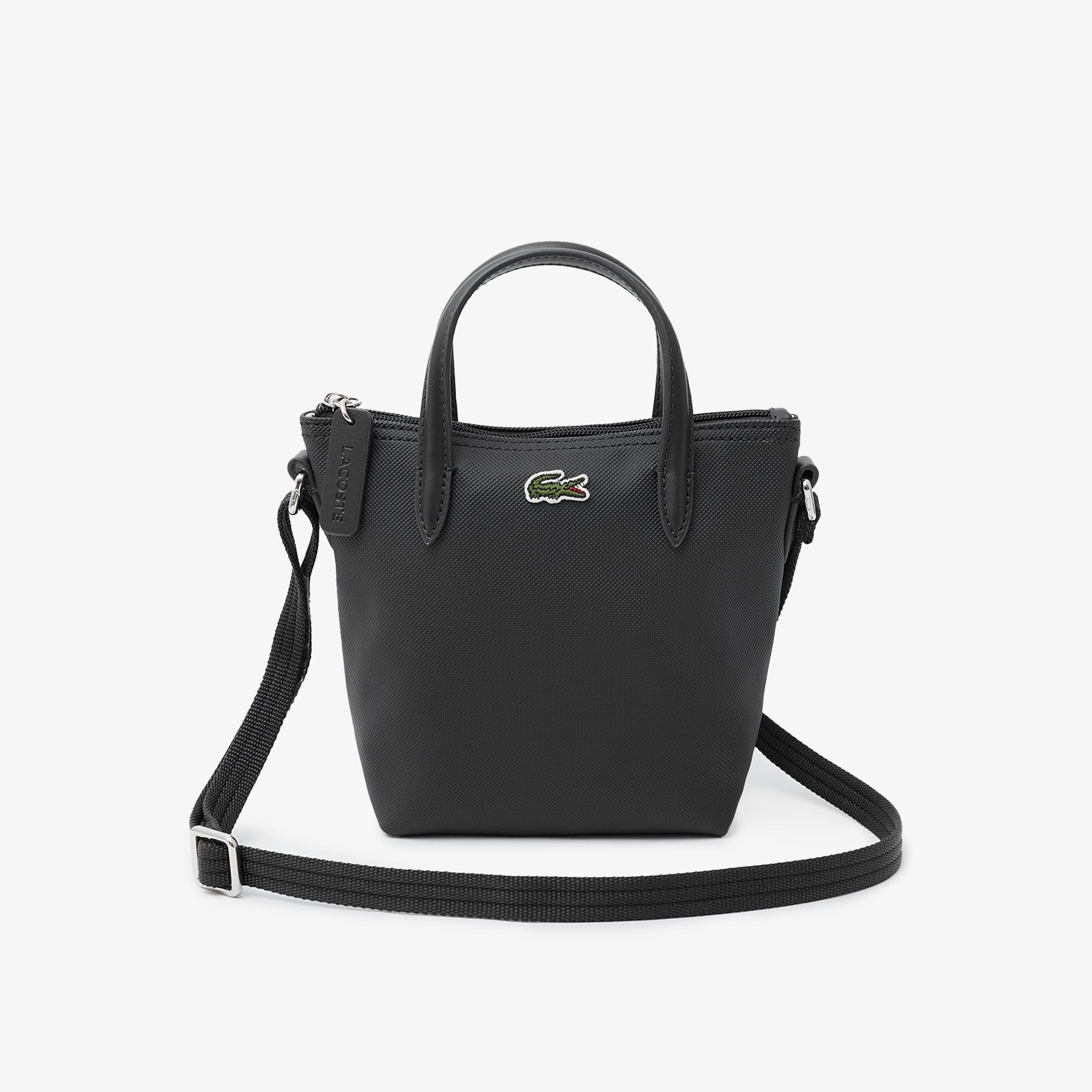 Lacoste Mini L.12.12 Concept Tote - One Size In Black