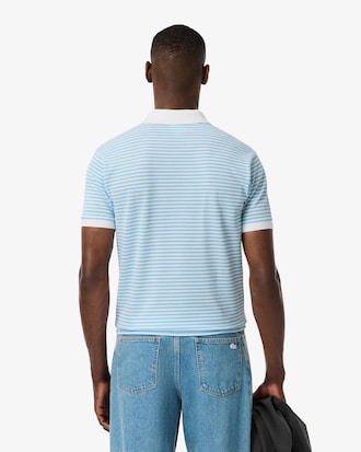 Polo de petit piqu&eacute; de rayas Classic Fit L.12.12