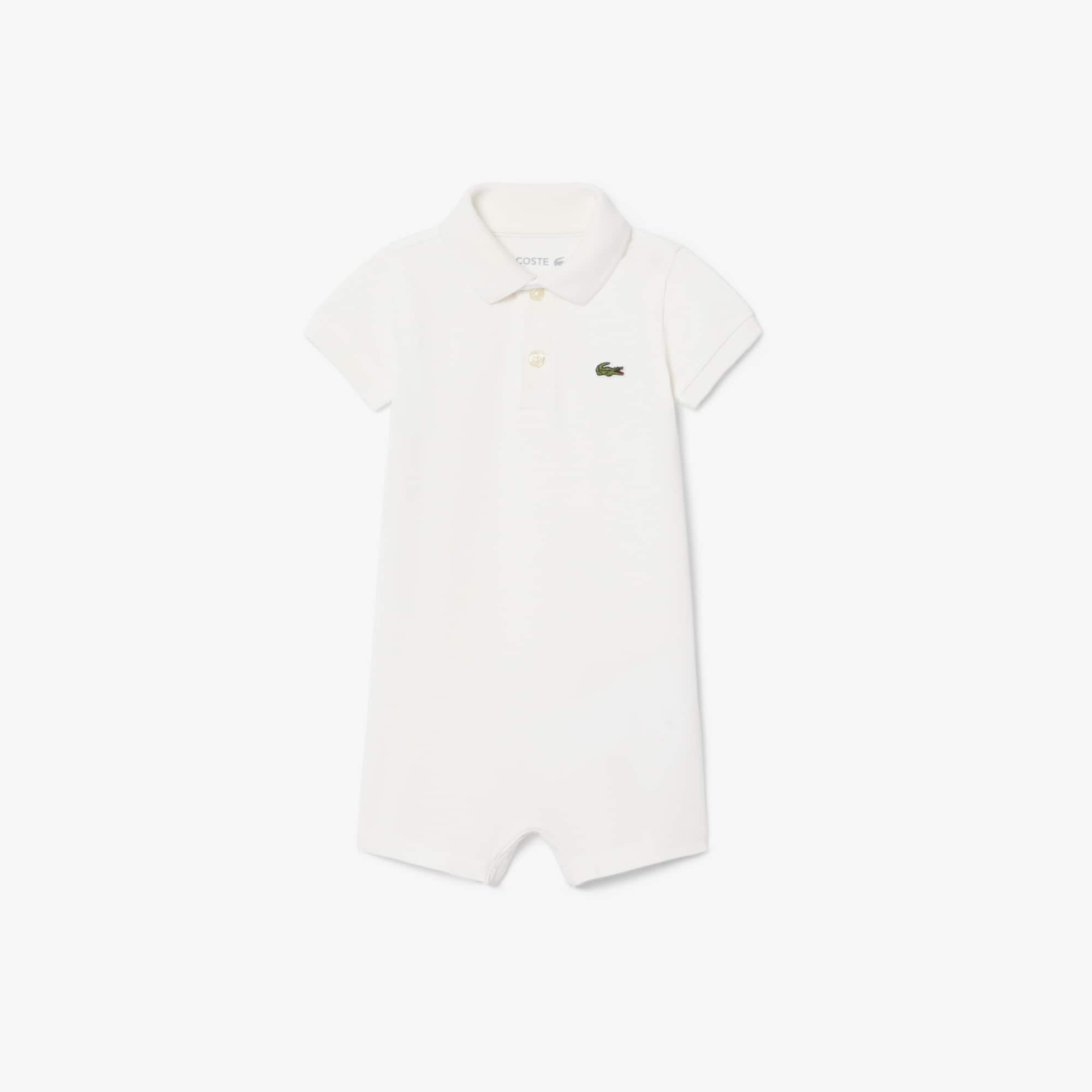 Lacoste Newborn Stretch Piqué Onesie
