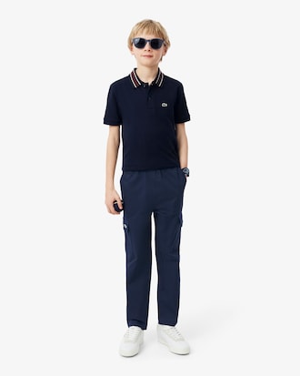Pantalon cargo twill de coton