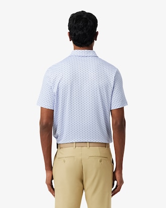 Regular Fit Printed Golf Polo