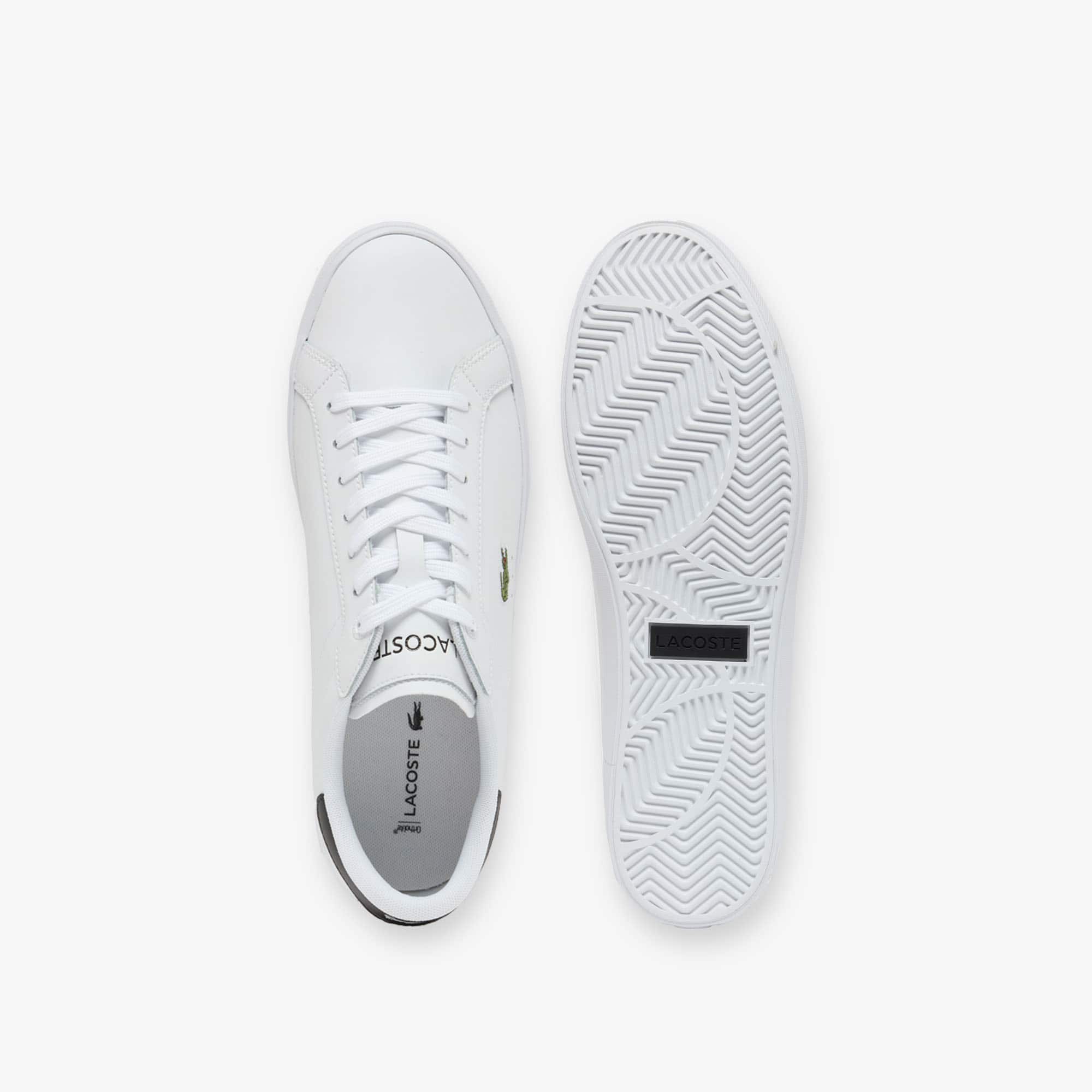 Men's Powercourt Graphic Leather Sneakers - Sneakers - New In 2026