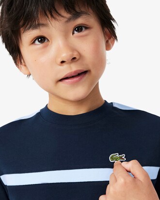 Cotton Color-Block T-shirt