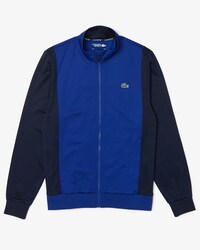 Men&rsquo;s Lacoste SPORT Resistant Bicolor Piqu&eacute; Zip Sweatshirt
