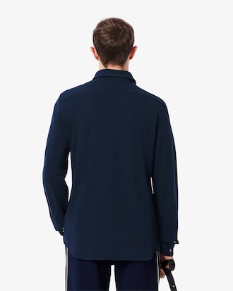 Slim Fit Cotton Piqué Shirt