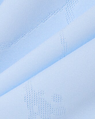 Playera de Tenis con Cocodrilo de Jacquard Ultra Dry