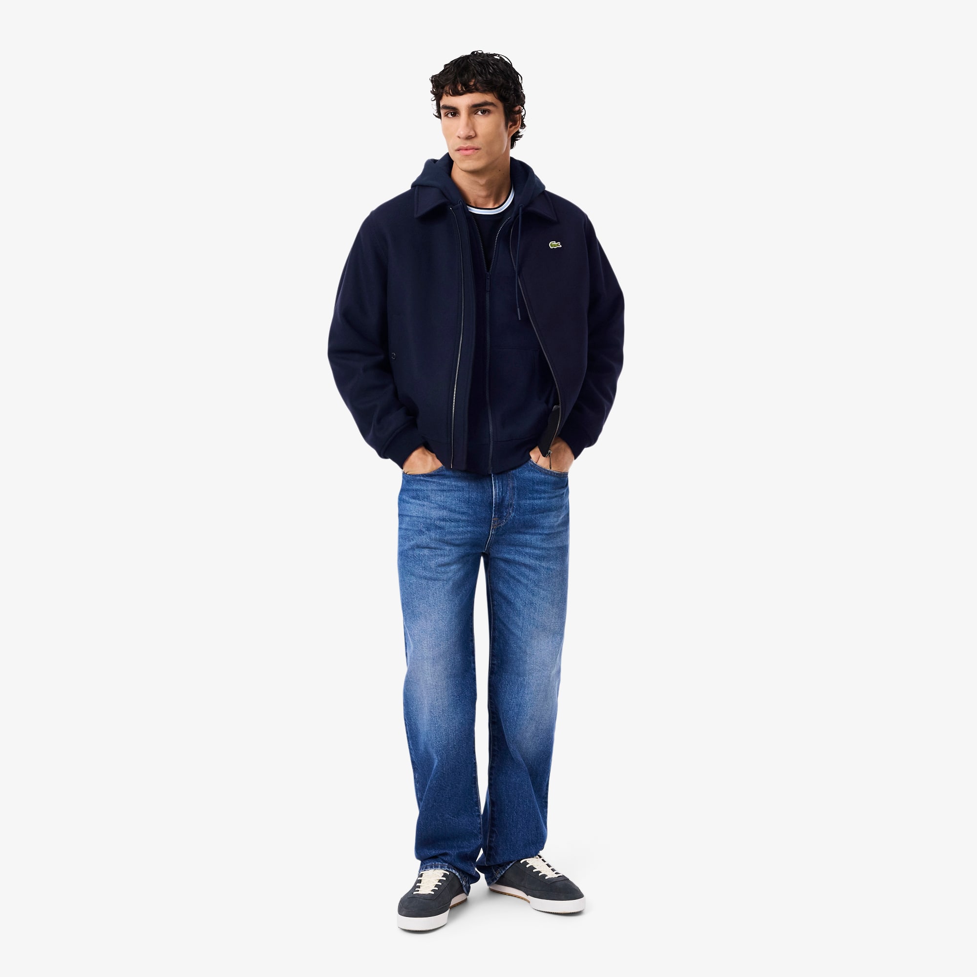 Men's Zip-Up Fleece Hoodie - Sweaters & Sweatshirts - New In 2026