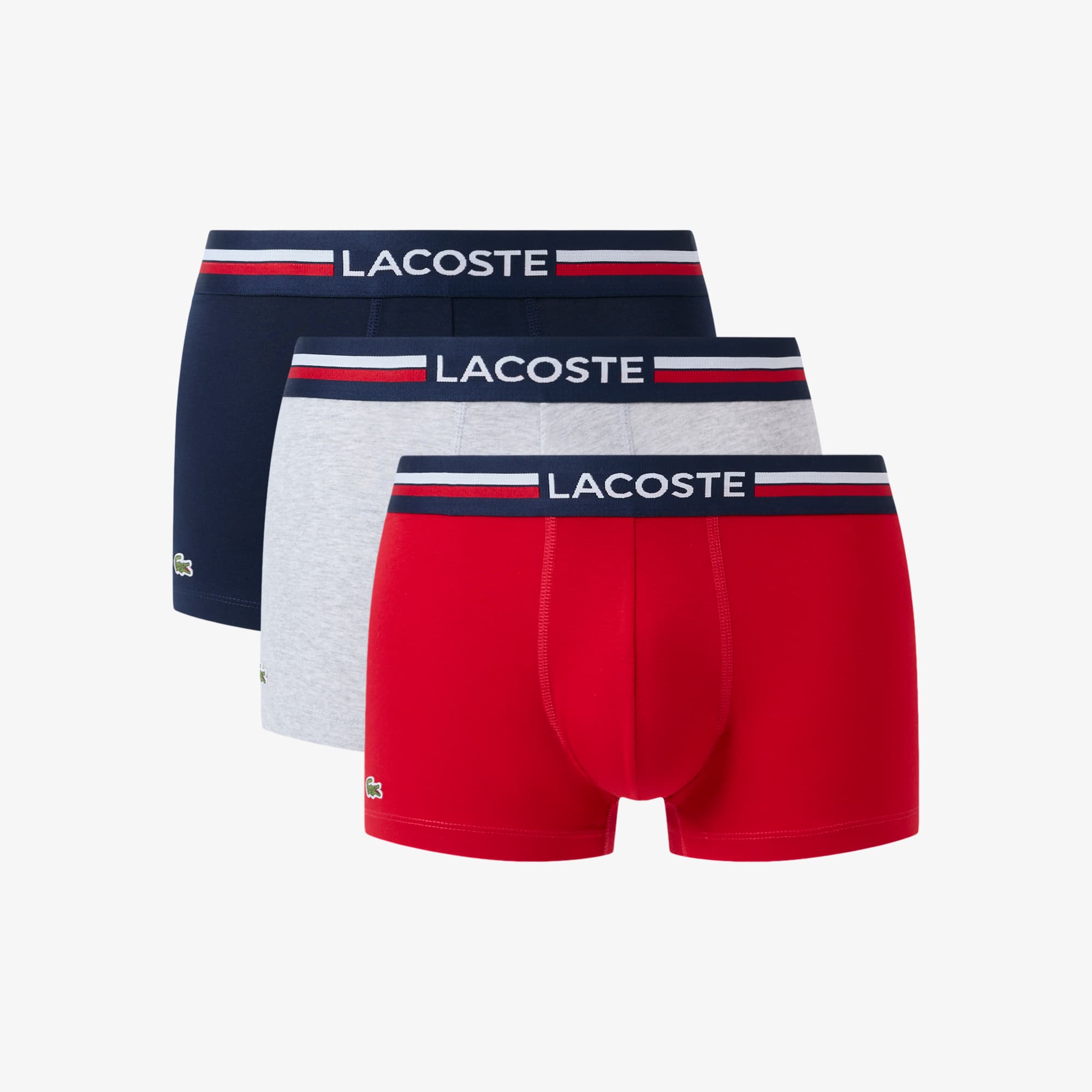 Men's 3-Pack Stretch Cotton Trunks