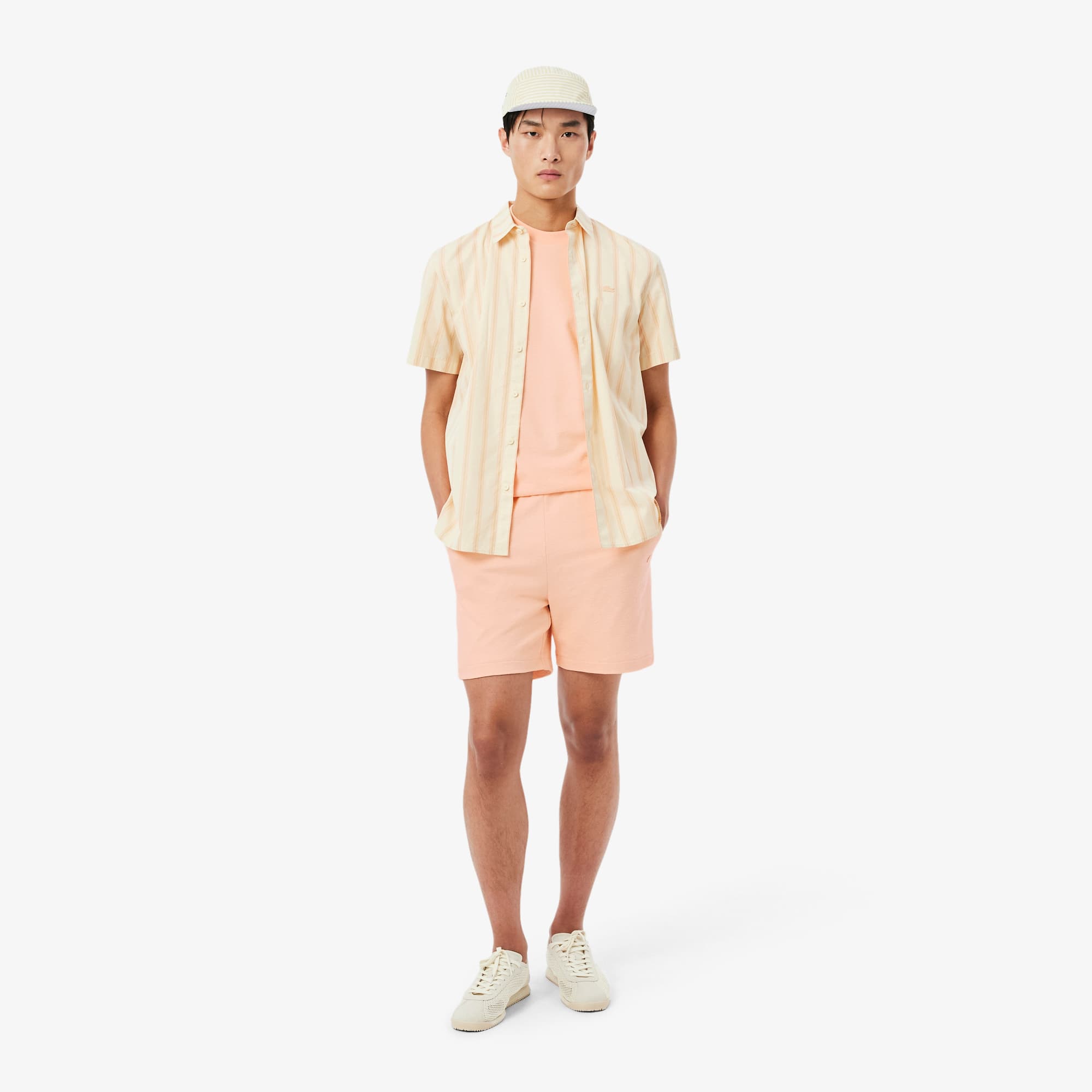 Textured Jersey Shorts - Shorts & Swim - New In 2026 | Lacoste