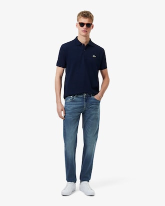 Men's 5-Pocket Slim Fit Indigo Jeans