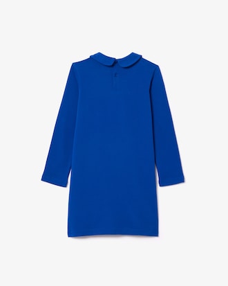 Vestido polo con cierre trasero y cocodrilo