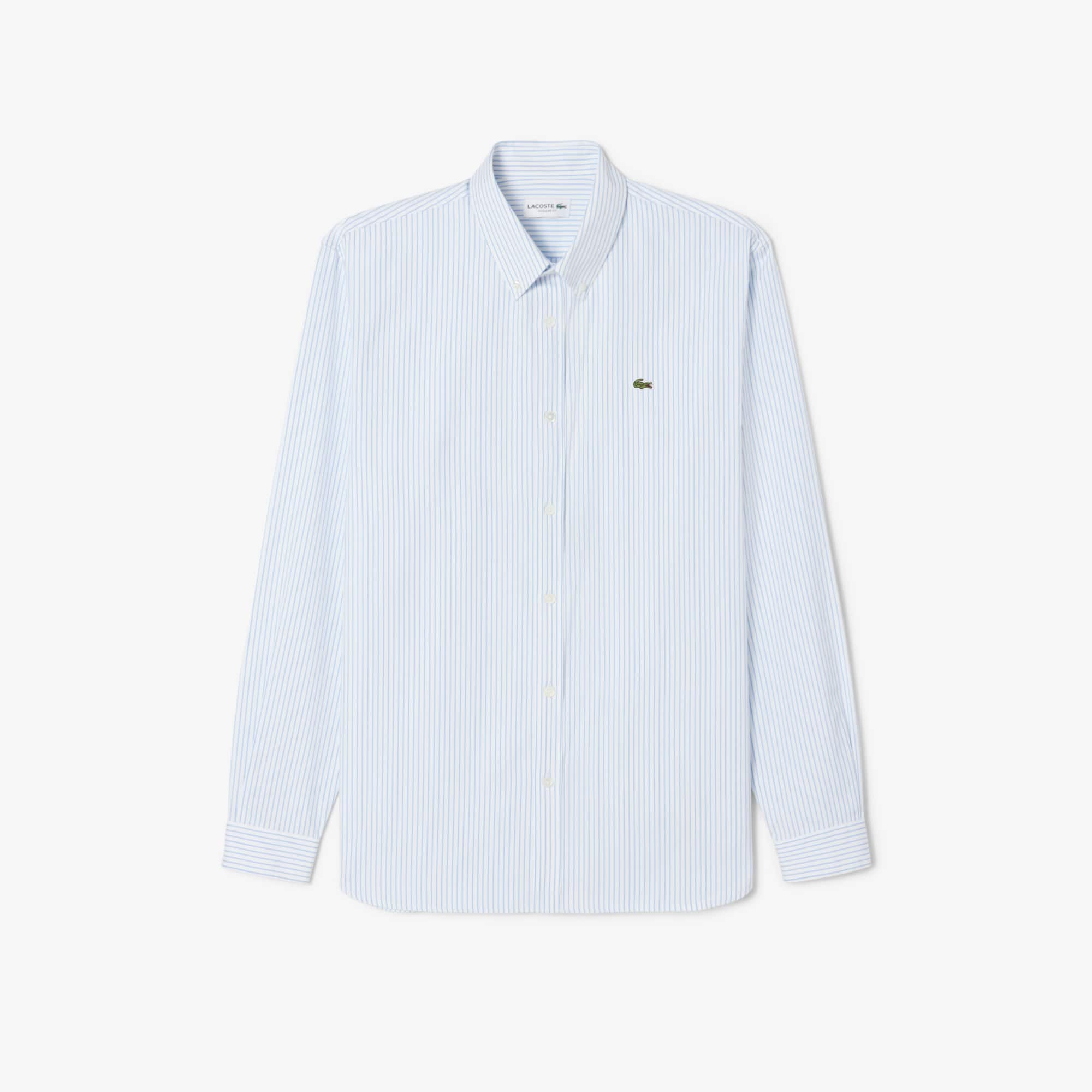 トップス STRIPED REGULAR COLLAR SHIRT S/S TYPE-2 STRIPED WITH COLLAR - Long sleeved top - Product Details