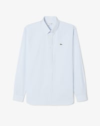 Men's Regular Fit Striped Pinpoint Shirt