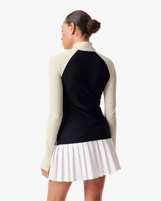 Women's Lacoste x Bandier Pro Fleece Quarter-Zip