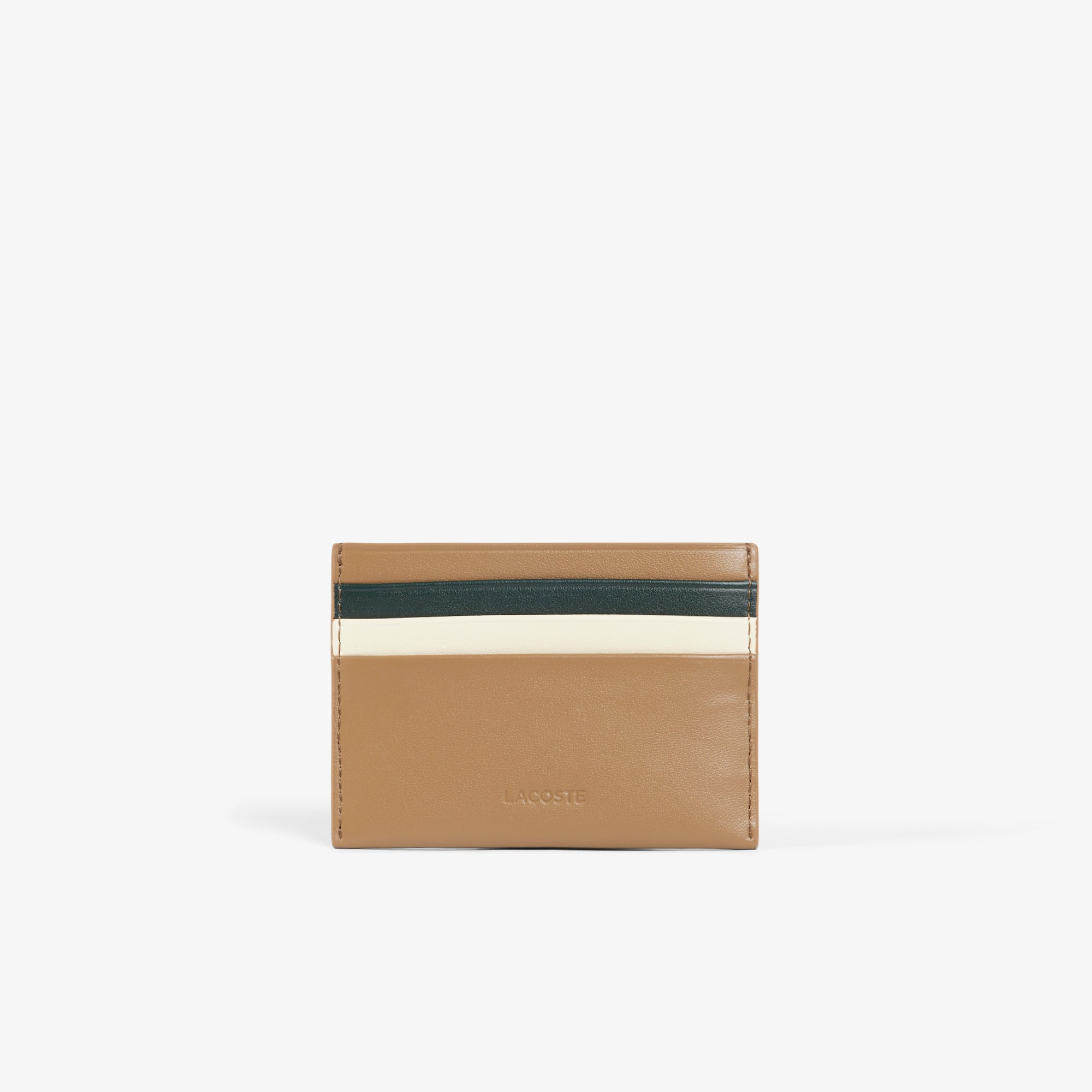 カードホルダー　15x4 H=53cm FG Leather Card Holder - Bags - New In 2026 | Lacoste