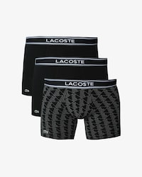 Pack de 3 b&oacute;xers largos con estampado de monograma