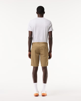 Men's Slim Fit Stretch Cotton Shorts