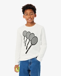 Long Sleeved Cotton T-Shirt