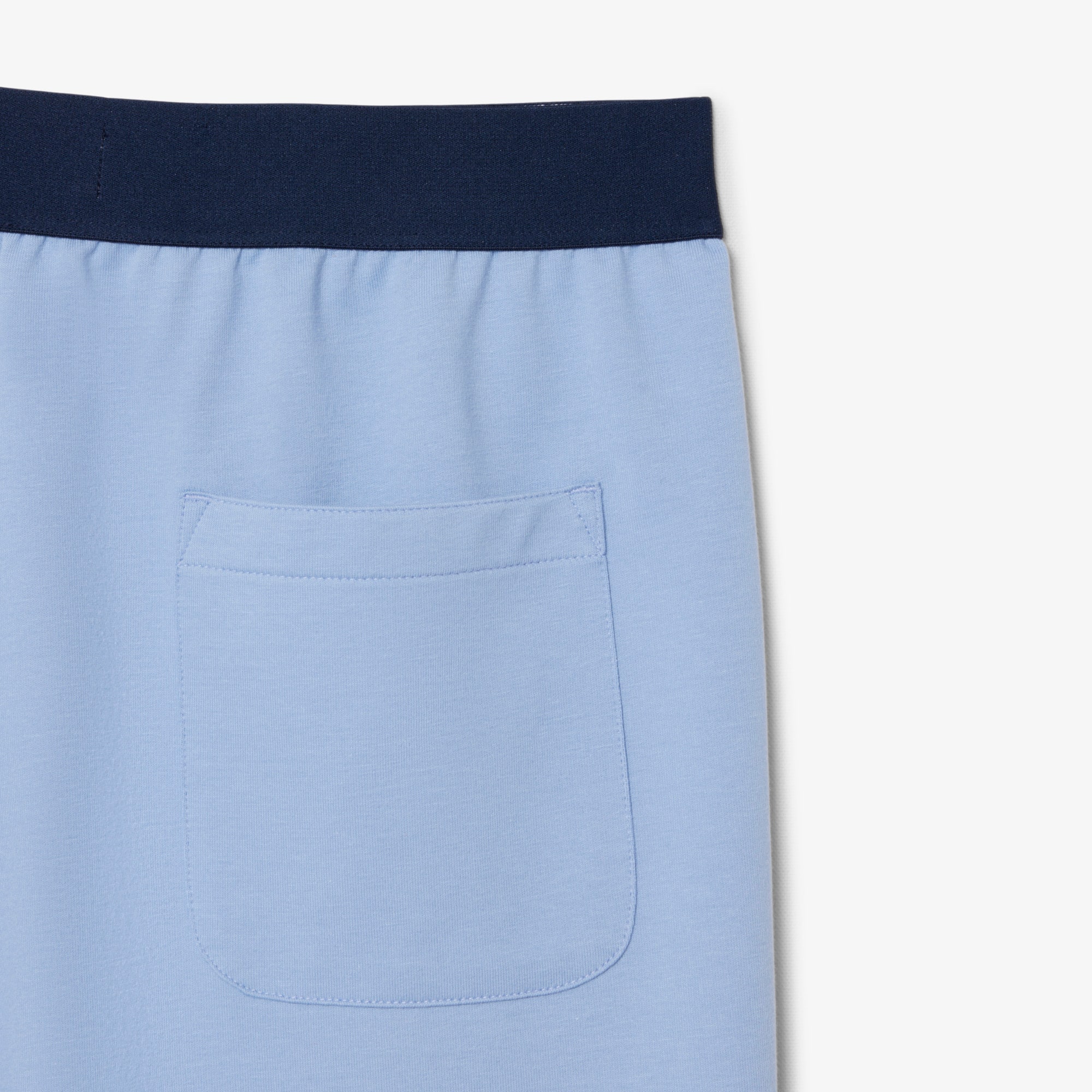Straight Cut Fleece Loungewear Shorts