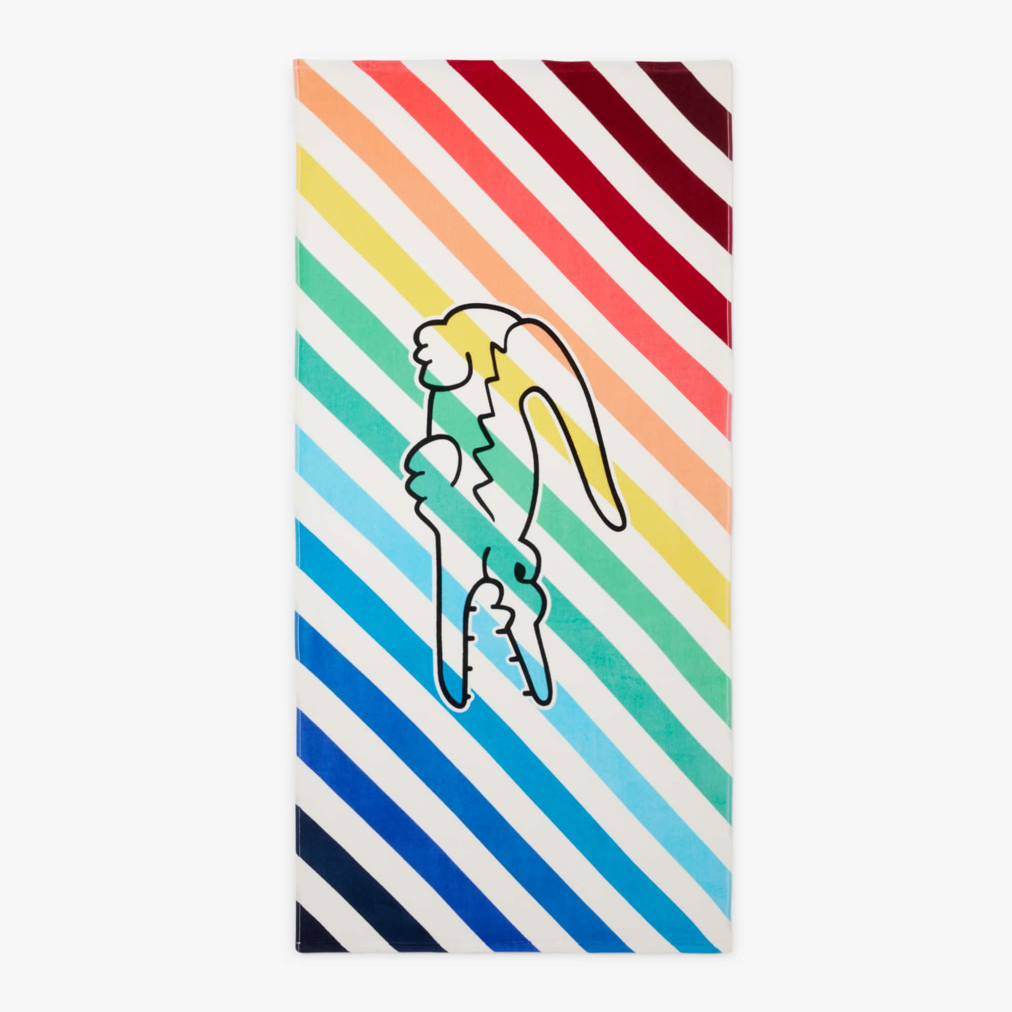 Rainbow Big Croc Beach Towel - All Men's Accessories - New In 2026